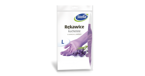 Rękawice kuchenne - zapach lawendy rozmiar  L