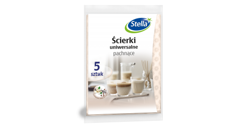 Ścierki uniwersalne pachnące zapach Vanilla Latte 5szt