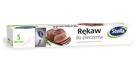 Rękaw do pieczenia z tasiemką 5m box