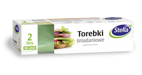 Torebki śniadaniowe 2L 100szt box