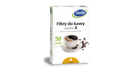 Filtry do kawy rozmiar 4 50szt box