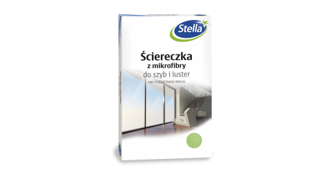 Ściereczka z mikrofibry do szyb i luster