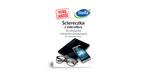 Ściereczka do okularów i ekranów dotykowych