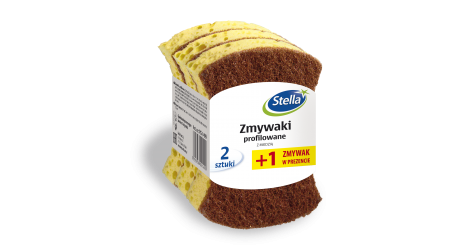 Zmywaki profilowane z miedzią 2 + 1 gratis