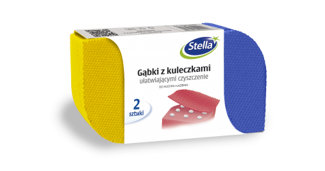 Gąbki z kuleczkami 2szt